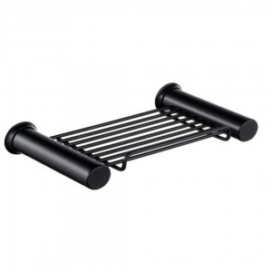 Allure Black Soap Rack 215x120mm